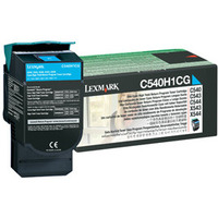 LEXMARK C540H1CG Toner Lexmark cyan zwrotny 2000 str. C540 / C543 / C544 / C546 / X543/4/6/