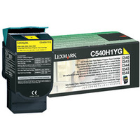 LEXMARK C540H1YG Toner Lexmark yellow zwrotny 2000 str. C540 / C543 / C544 / C546 / X543/4/